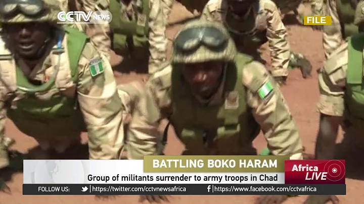 Group of Boko Haram militants surrender to army troops in Chad