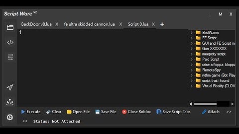 Script-Ware Showcase