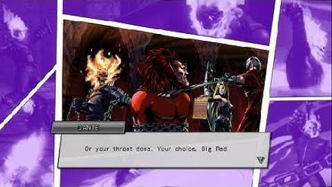 ULTIMATE MARVEL VS. CAPCOM 3 Ghost Rider, Dante, and Trish Part 2