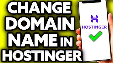 How To Change Domain Name in Wordpress Website Hostinger [EASY!]