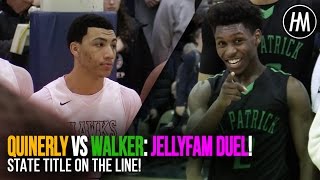 Jordan Walker vs. Jahvon Quinerly - JellyFam Battle in State Title Game!!