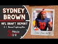 Sydney brown is ready to lay the boom  2023 nfl draft report  scouting profile