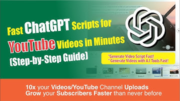 ChatGPT: The Secret Weapon for Creating Engaging YouTube Videos