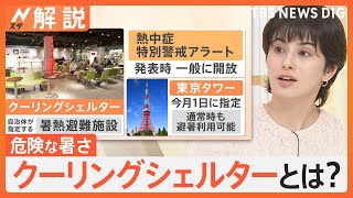 府中で39.2度…“危険な暑さ”から「シェルター」に避難、都庁や東京タワーなど都内に1159か所　美容室も協力【Nスタ解説】｜TBS NEWS DIG