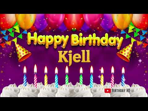 Kjell Happy birthday To You - Happy Birthday song name Kjell 🎁