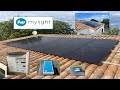 Ma nouvelle installation photovoltaque  96kwc avec batterie virtuelle mylight systems