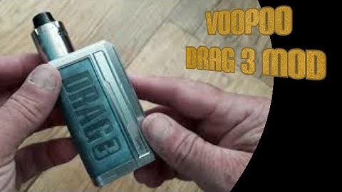 Voopoo | Drag 3 dual 18650 mod