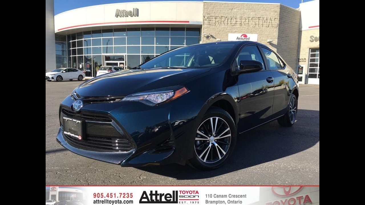 17 Toyota Corolla Le Upgrade Package Brampton On Attrell Toyota Youtube 17 Toyota Corolla Le Upgrade Package Brampton On Attrell Toyota Youtube