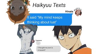 Haikyuu Texts - Natsu eXpOsInG HiNaTA's SECRETs || KageHina