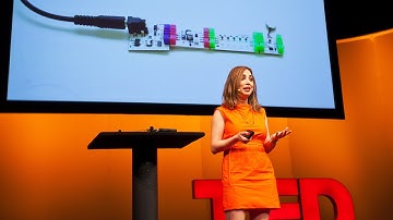 Ayah Bdeir: Building blocks that blink, beep and teach