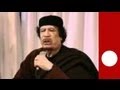Kadhafi traite sarkozy didiot