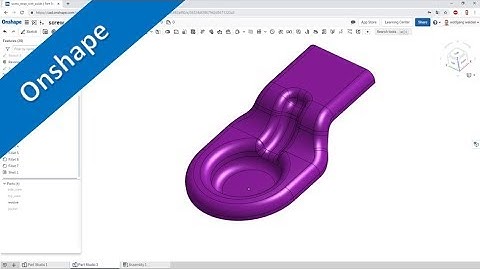 Screw Strap with solids - Onshape Training - Part Design