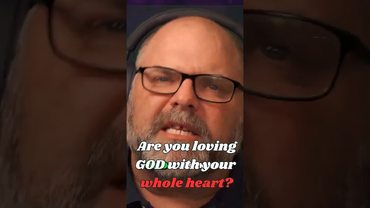 Are you loving God with your whole heart? ❤️ Soul Vitamins 💊