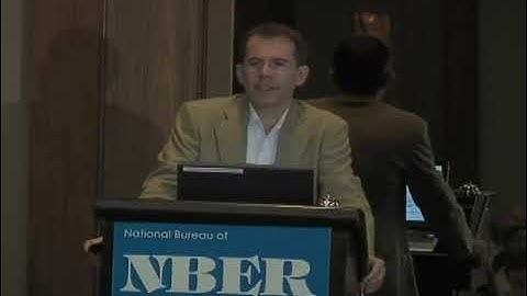 2007 Methods Lecture, Guido Imbens "Estimation of Average Treatment Effects Under Unconfoundedness"