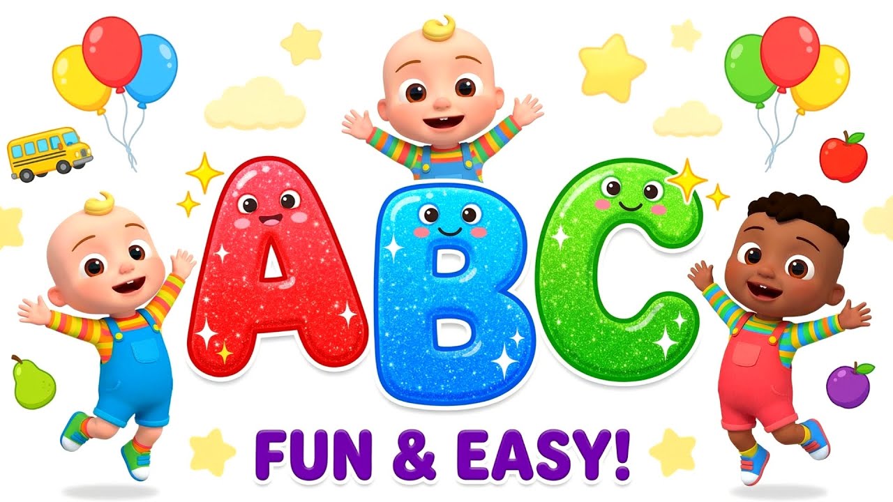 ABC Song for Kids | Alphabet Learning with Colors & Animals! 🎶 - YouTube