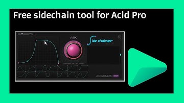 Acid pro 7 - RDG Audio side chain sidechain sidechaining plugin FREE! [quick tutorial]