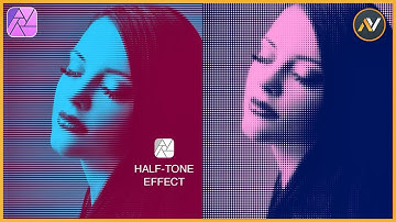 Half-Tone Cover Art in Affinity Photo | Affinity Photo Tutorial