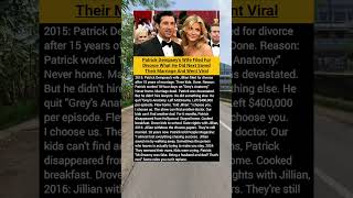 Patrick Dempsey's Wife Filed For Divorce What He Did Next Saved Their Marriage & Went Viral, Jillian