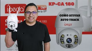 Câmera wi-fi KP-CA 180 da ípega como ativar AUTO TRACK, ou seja, RASTREAMENTO APP: CareCam Pro