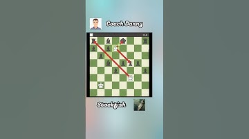 Can Stockfish Beat Coach Danny Just With Queen And Bishop?? #chess #shorts