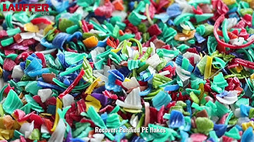 AI-Powered Polymer Precision Separation of PE & PP - Technology by Lauffer Vision.