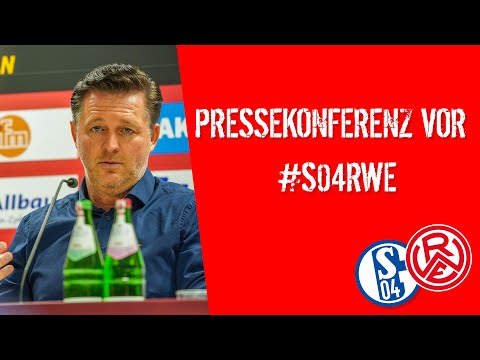 Die Pressekonferenz vor dem Auswärtsspiel gegen die U23 der Gelsenkirchener