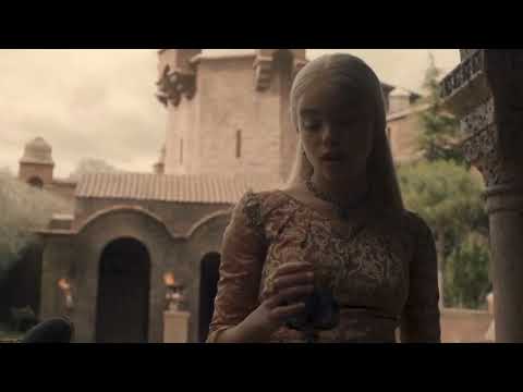 Rhaenyra and Daemon speaking High Valyrian + translation episode 4 house of dragon