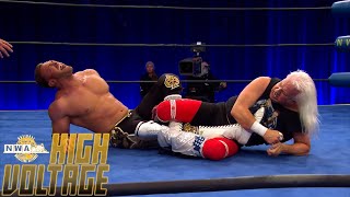 Nick Aldis vs Ricky Morton - NWA Worlds Heavyweight Title Match | NWA High Voltage