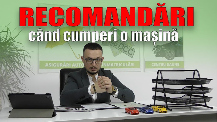 RECOMANDARI atunci cand cumperi o masina.