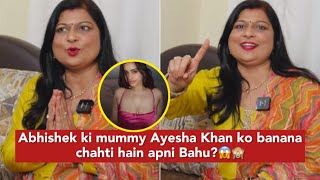 BB17: Abhishek Kumar Mother Explosive Interview, Hating Isha Malvia, Want Khanzada, Ayesha As Bahu