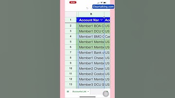 Resize a Column in Google Sheets manually on iPhone or a Mobile #googlesheets #googlesheetstutorial