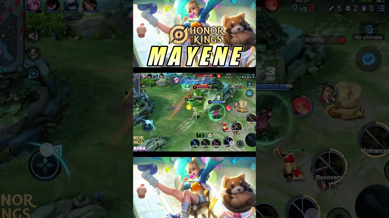 Mayene Best Hero Clash Lane 💯% BROKEN 