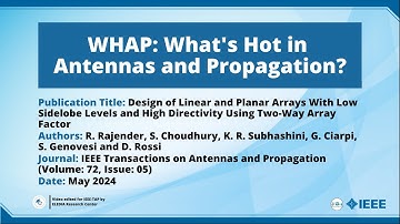 Design of Linear Planar Arrays With Low Sidelobe Levels and High Directivity Using Two-Way Array
