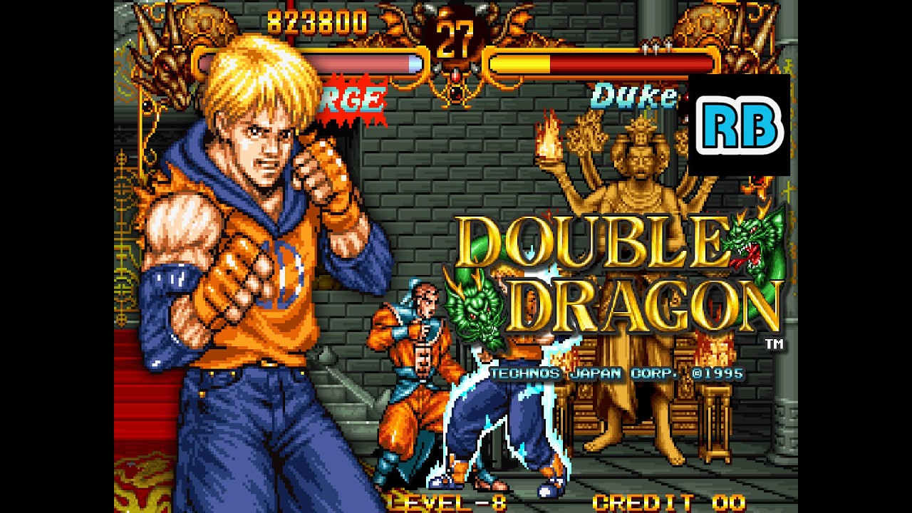 1995 [60fps] Double Dragon (Neo-Geo) Billy Hardest ALL - YouTube