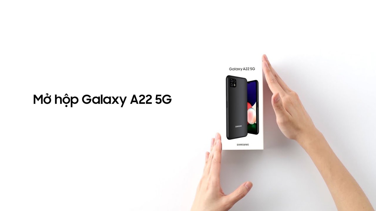 video Samsung Galaxy A22 5G 2021