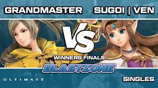 PSG Blastzone: Grandmaster (Robin) vs Sugoi | Ven (Zelda) - Winners Finals