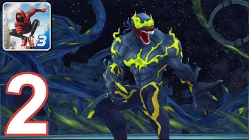 Spider Fight 3 - Gameplay Walkthrough Part 2 - Venom (Android, iOS)