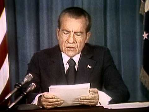 President Nixon's Third Watergate Speech (April 29, 1974)