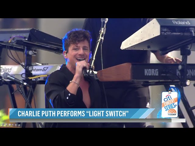 Charlie Puth - Light Switch (Live from The TODAY Show) class=