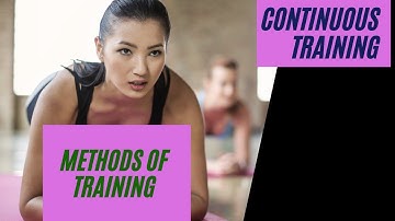 Methods of Training in Sports II Continuous Training MethodII
