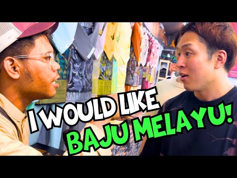 HARI RAYA invited to open house So I came to buy a new BAJU MELAYU!