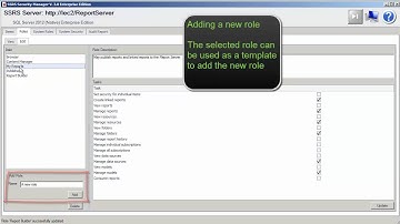 SSRS Security Manager- Managing SQL Server Reporting Services Security