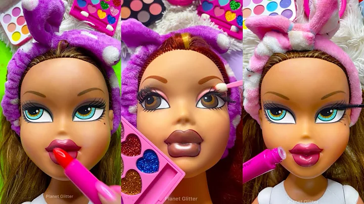 ASMR Satisfying with Unboxing & Review Mannequin Makeup baddie Skincare Sounds Video Fast and Easy