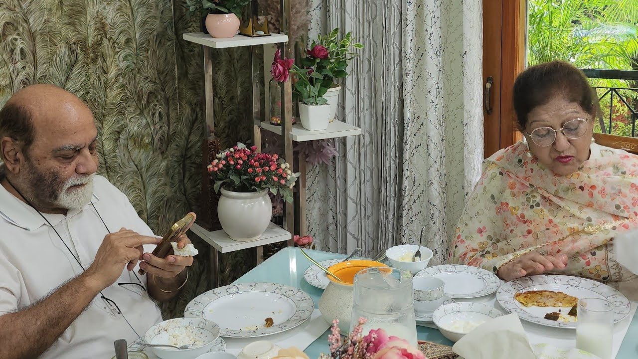 Lunch with Farm  Fresh Pumpkin (petha) and  panjabi vari sabzi and Tandoori roti