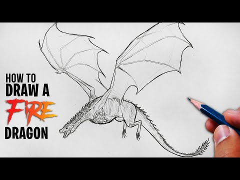 How To Draw a Dragon Easily | Step by Step Tutorial for Beginners