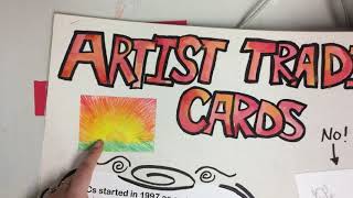 Artist Trading Card- How to by Nicki Leatherwood 79 views 2 years ago 11 minutes, 34 seconds