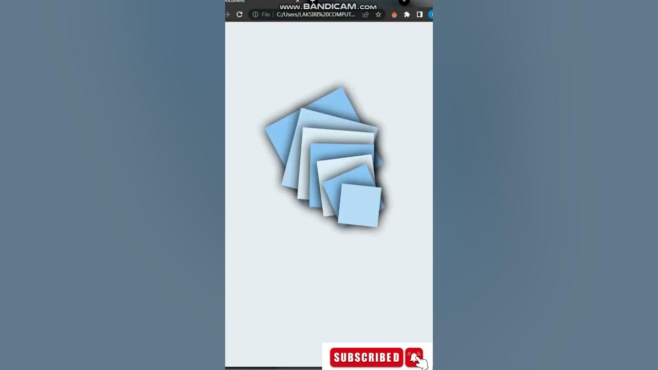 creat 3d art using html & css #shorts #coding #programming #html #css # ... image.