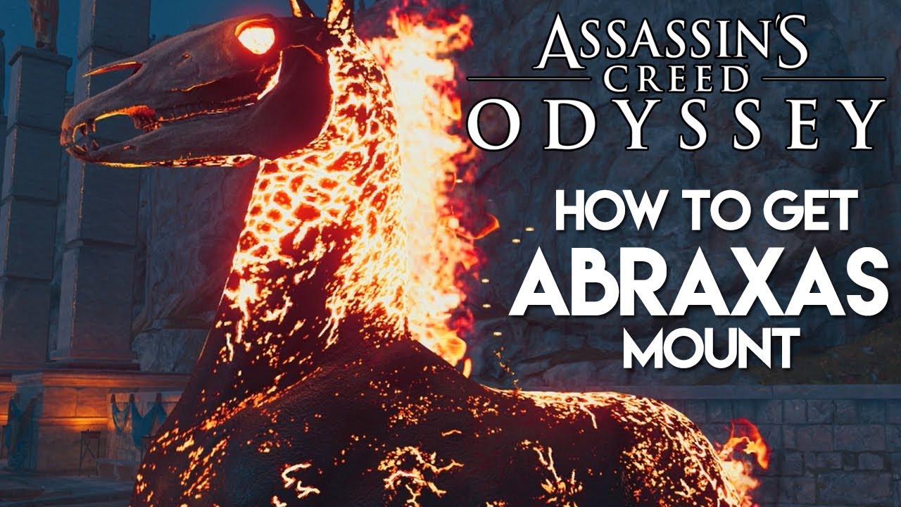 ASSASSIN'S CREED ODYSSEY How To Unlock Abraxas Legendary Mount (Fire