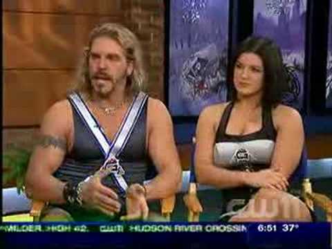 CW11 interviews Wolf & Crush from American Gladiators