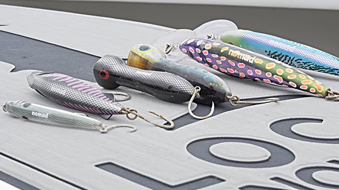 How to Set a Spread of Nomad Design Offshore Trolling Lures for tuna and  wahoo 
